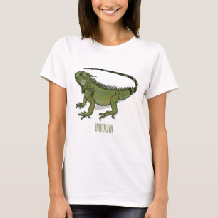 Camiseta Imagem do desenho de Iguana