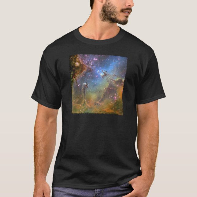 Camiseta Imagem do Largo-Campo da nebulosa de Eagle (Frente)