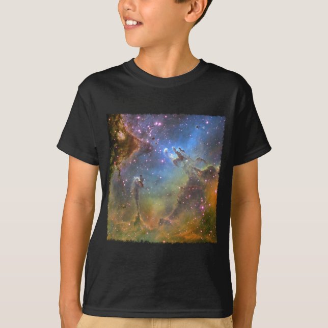 Camiseta Imagem do Largo-Campo da nebulosa de Eagle (Frente)