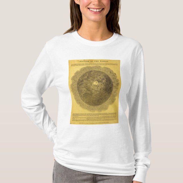 Camiseta Imagem do mundo (Frente)