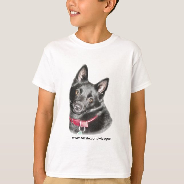 Camiseta Imagem do Schipperke (Frente)