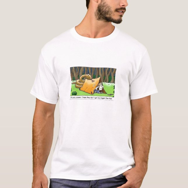 Camiseta imagem dos desenhos animados do divertimento (Frente)