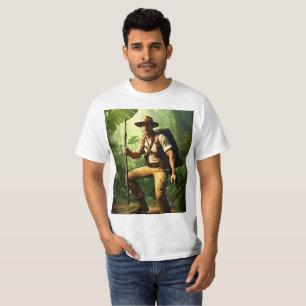 Camiseta Imagem dos Vingadores impressa T Shirt