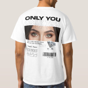 Camiseta Imagem e Nome Personalizados Totalmente Personal