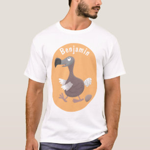 Camiseta Imagem engraçada de desenho animado de pássaro dod