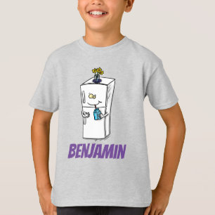 Camiseta Imagem engraçada do desenho do frigorífico