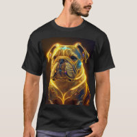Imagem Fantasia Bulldog Inglês Amarelo Neon