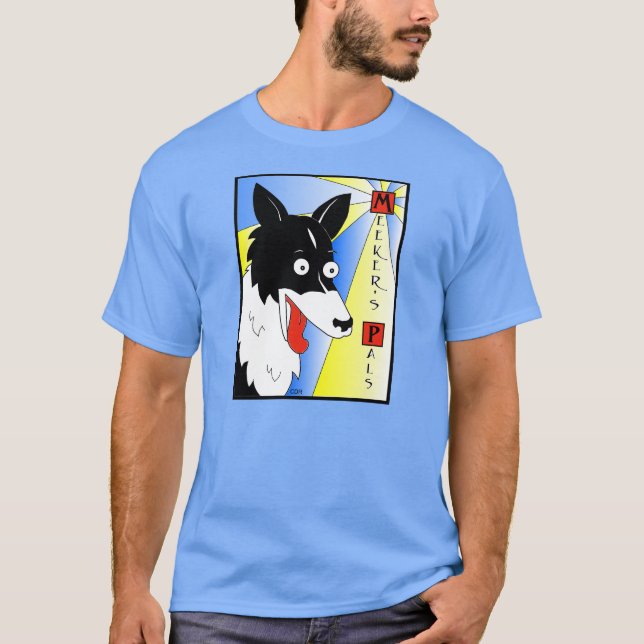 Camiseta Imagem frontal grande dos amigos de Meeker (Frente)