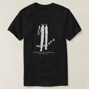 Camiseta Imagem gráfica do espírito de animais