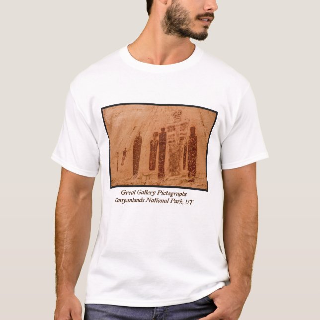 Camiseta Imagem gráfica do espírito santo da garganta em (Frente)