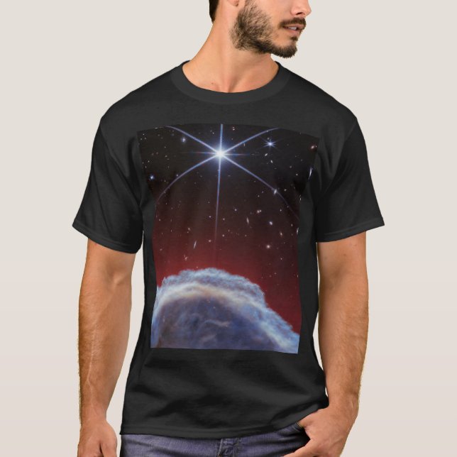 Camiseta Imagem JWST da Nebulosa de Horsehead (Frente)