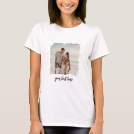 Camiseta Imagem Personalizada da Família de Texto Personali
