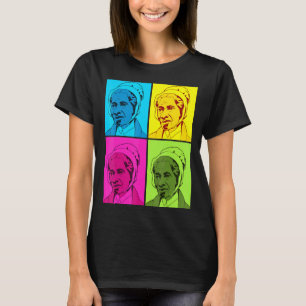 Camiseta Imagem Pop de História Negra Retrato de Arte Tripu