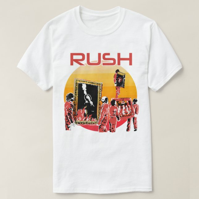 Camiseta Imagem Rush Moving (Frente do Design)