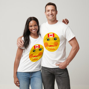 Camiseta Imagem solar para Camisa-T-Algodão-Poli-Masculino