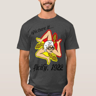 Camiseta Imagem Sophia Sicily Flag