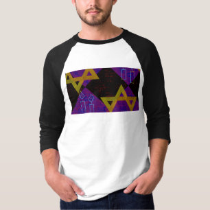 Camiseta Imagem temática de Hanukkah da SlipperyJoe's amare