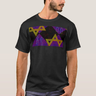 Camiseta Imagem temática de Hanukkah da SlipperyJoe's amare