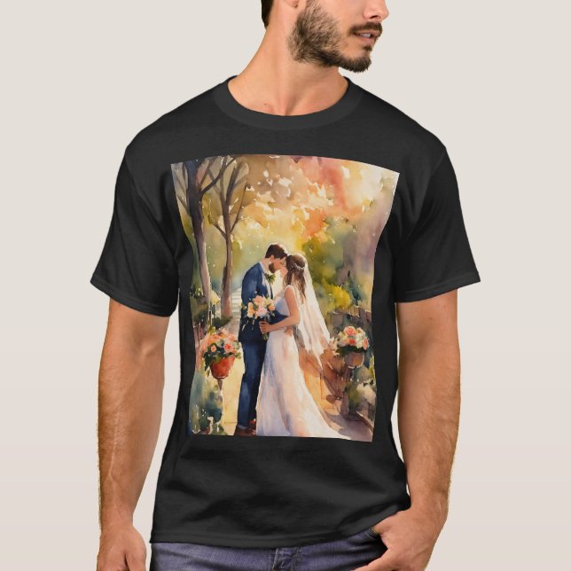 Camiseta Imagens de Casamento (Frente)