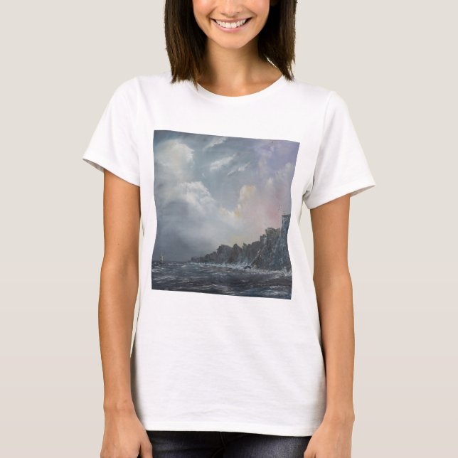Camiseta Imagens do vento norte (Frente)