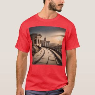 Camiseta Imagens fantasia cidade Marrocos cidade Larache pr