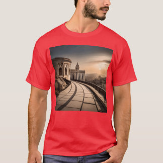 Camiseta Imagens fantasia cidade Marrocos cidade Larache pr