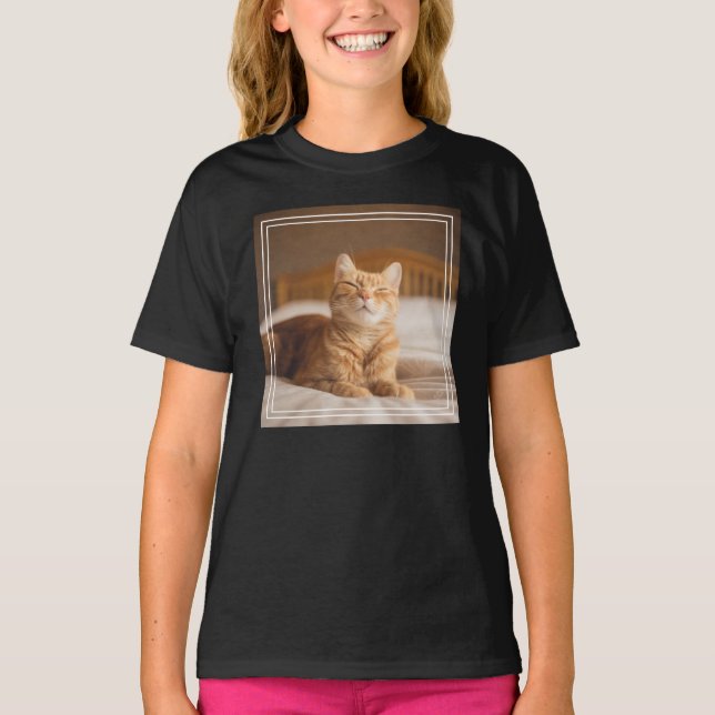 Camiseta Imagens Getty | Gato Sonolento (Frente)