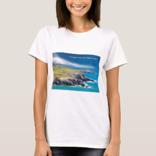 Camiseta Imagens irlandesas para Mulheres-T-Camisa-Branco