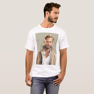 Camiseta Imagens verticais personalizadas personalizadas do