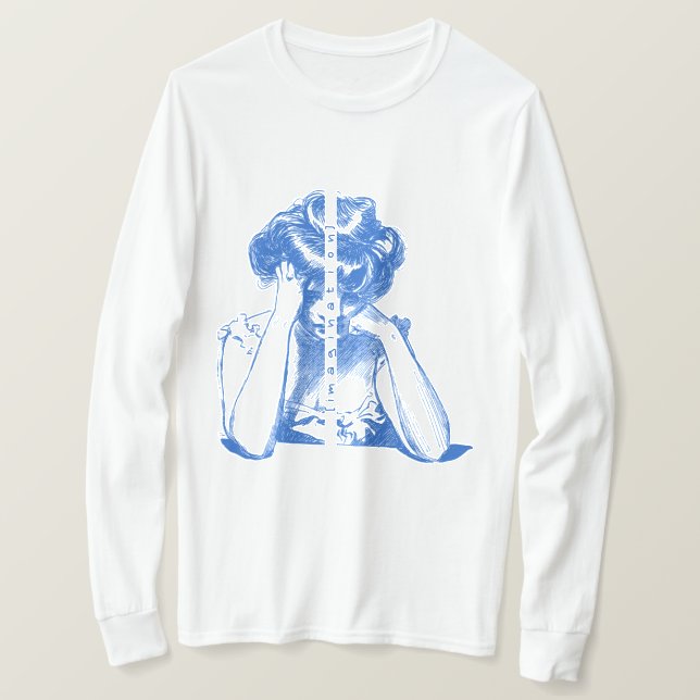 Camiseta imaginação (Frente do Design)