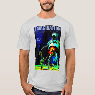 Camiseta IMAGINAÇÃO: Ciência Ficção Púbica Cômica