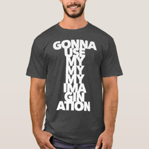 Camiseta Imaginação criatividade artística alma musical roc