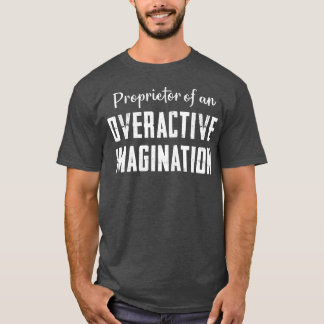 Camiseta Imaginação Excessiva Sonhando Infância Fada