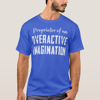Camiseta Imaginação Excessiva Sonhando Infância Fada
