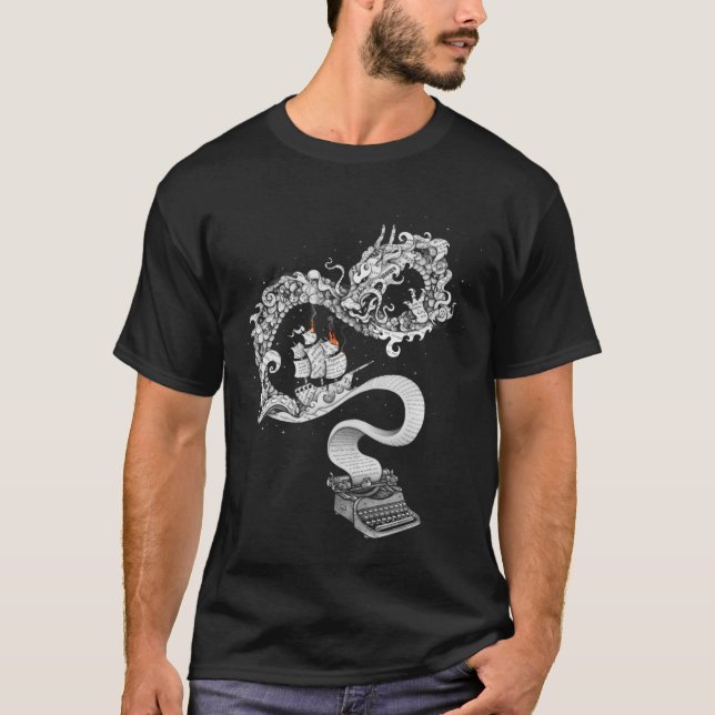 Camiseta Imaginação Solta (Frente)