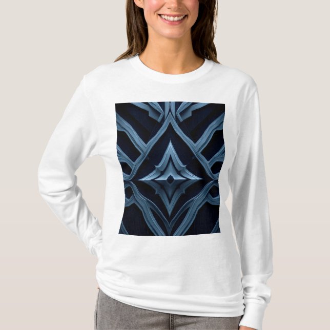 Camiseta imaginário surreal, elementos fantásticos (Frente)