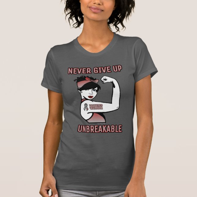 Camiseta IMAGINÁVEL...Diabetes (Frente)