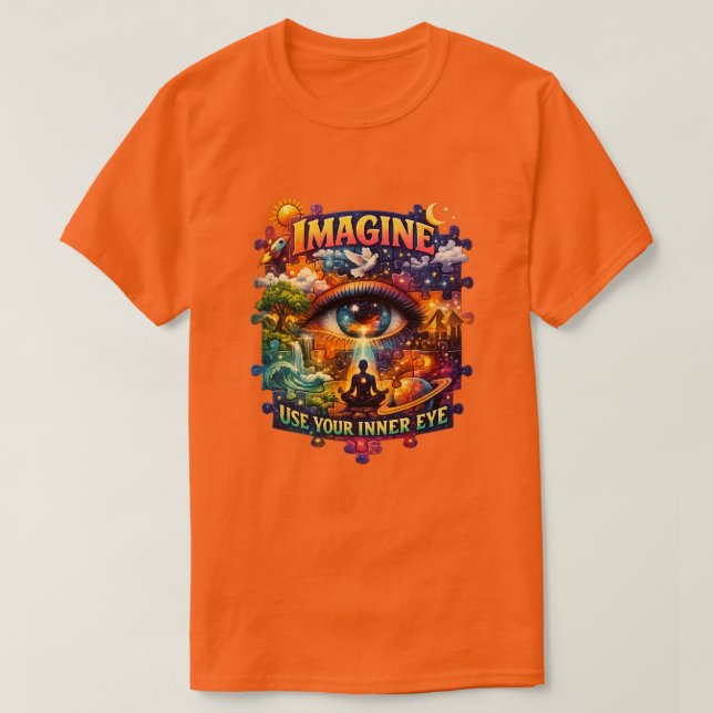 Camiseta Imagine 1n (Frente do Design)