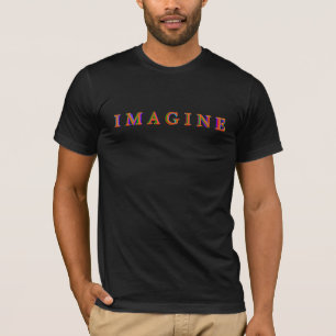 Camiseta Imagine nas cores
