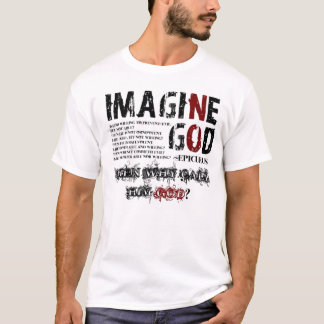 Camiseta Imagine o deus