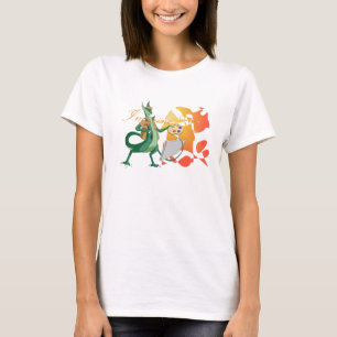 Camiseta "Imagine" o pintor do dragão