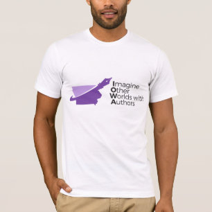 Camiseta Imagine outros mundos com o t-shirt dos homens dos