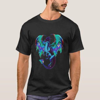Camiseta Imagine Que Você É Um Dragão De Queima Com Asas