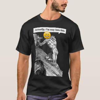 Camiseta Imagine-se Sísifo feliz 1