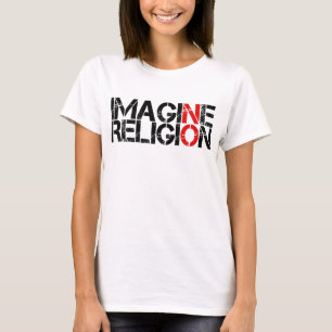 Camiseta Imaginem Nenhuma Religião