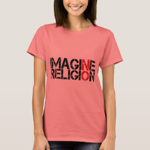 Camiseta Imaginem Nenhuma Religião