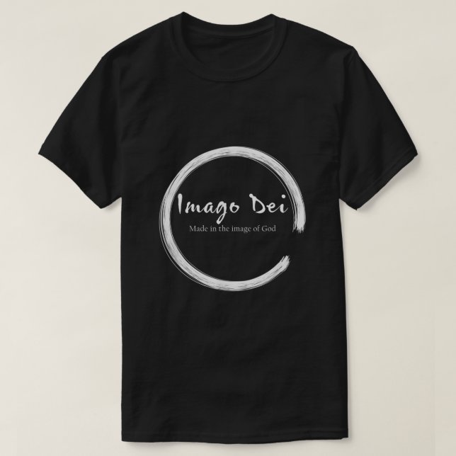 Camiseta Imago Dei fez na imagem de Deus Latino1314 (Frente do Design)