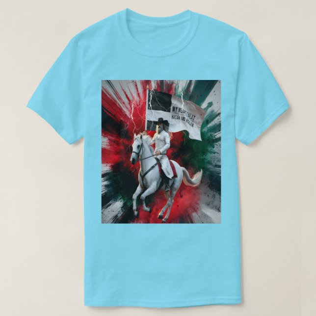 Camiseta Imam Hassan e Hussain T-SHIRT ideia Muharram Shia (Frente do Design)