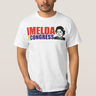 Camiseta Imelda para o congresso