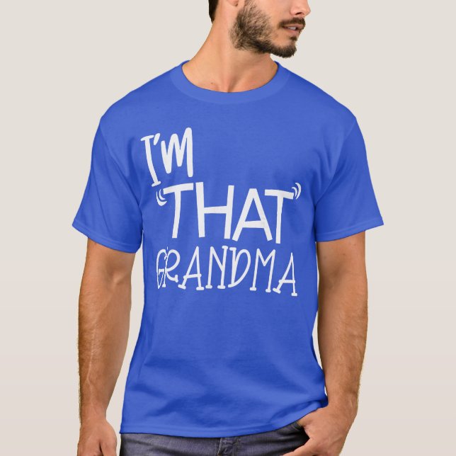 Camiseta Imhat Grandma Funny Best Auntee retro (Frente)
